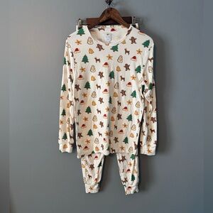 Monica + Andy Adult Holiday Cookie Pajama set Organic Cotton